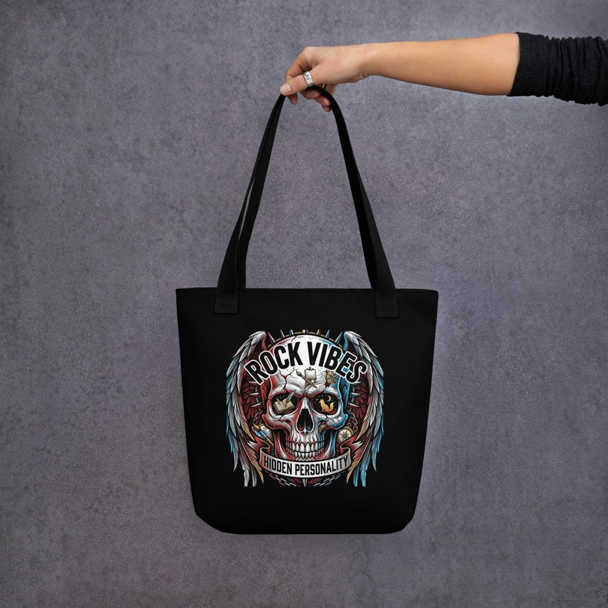 Rock Vibes Tote Bag - Tote Bag
