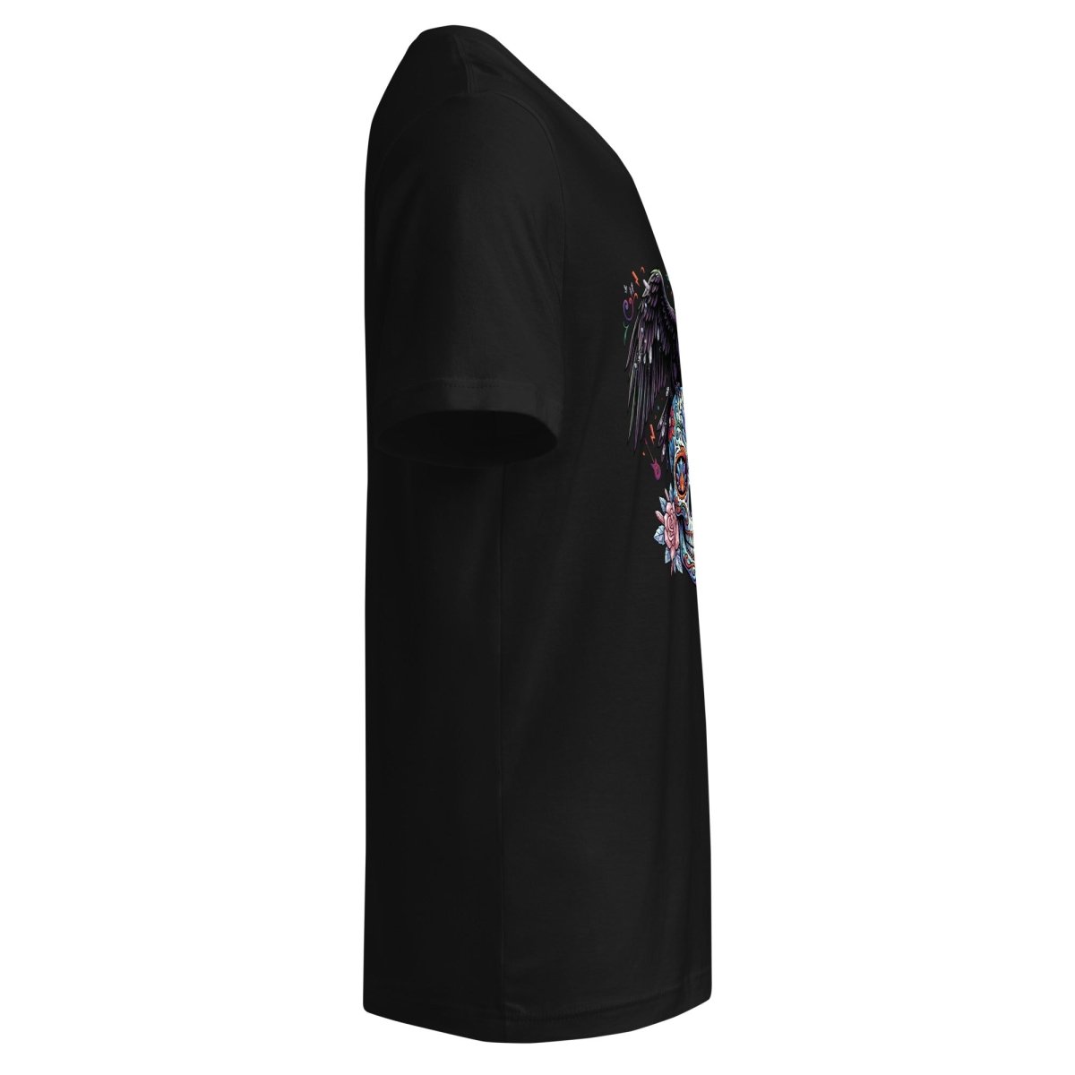 Rock Vibes V - Neck T-Shirt – Bold Graphic Tee - T - SHIRT