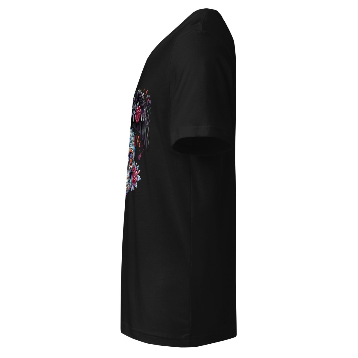 Rock Vibes V - Neck T-Shirt – Bold Graphic Tee - T - SHIRT