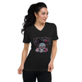 Rock Vibes V - Neck T-Shirt – Bold Graphic Tee - T - SHIRT