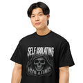 Self Isolating Skull Boxy Tee - T-Shirt