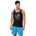 Singing Skull Mic Men's Tank Top - Tank Top