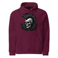 Skull Mohawk Eco Raglan Hoodie - Hoodie