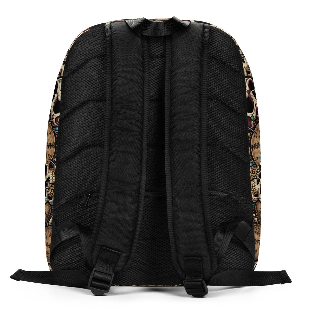 Skull & Voodoo All - Over Print Backpack — Dark Art Statement Bag - Backpack