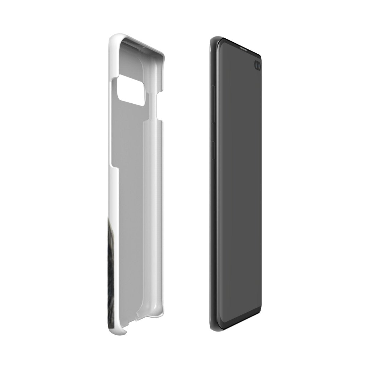 side profile of Samsung phone snap case