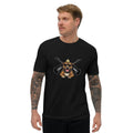 The Fitted Black Tee — Men's Essential - T - SHIRT