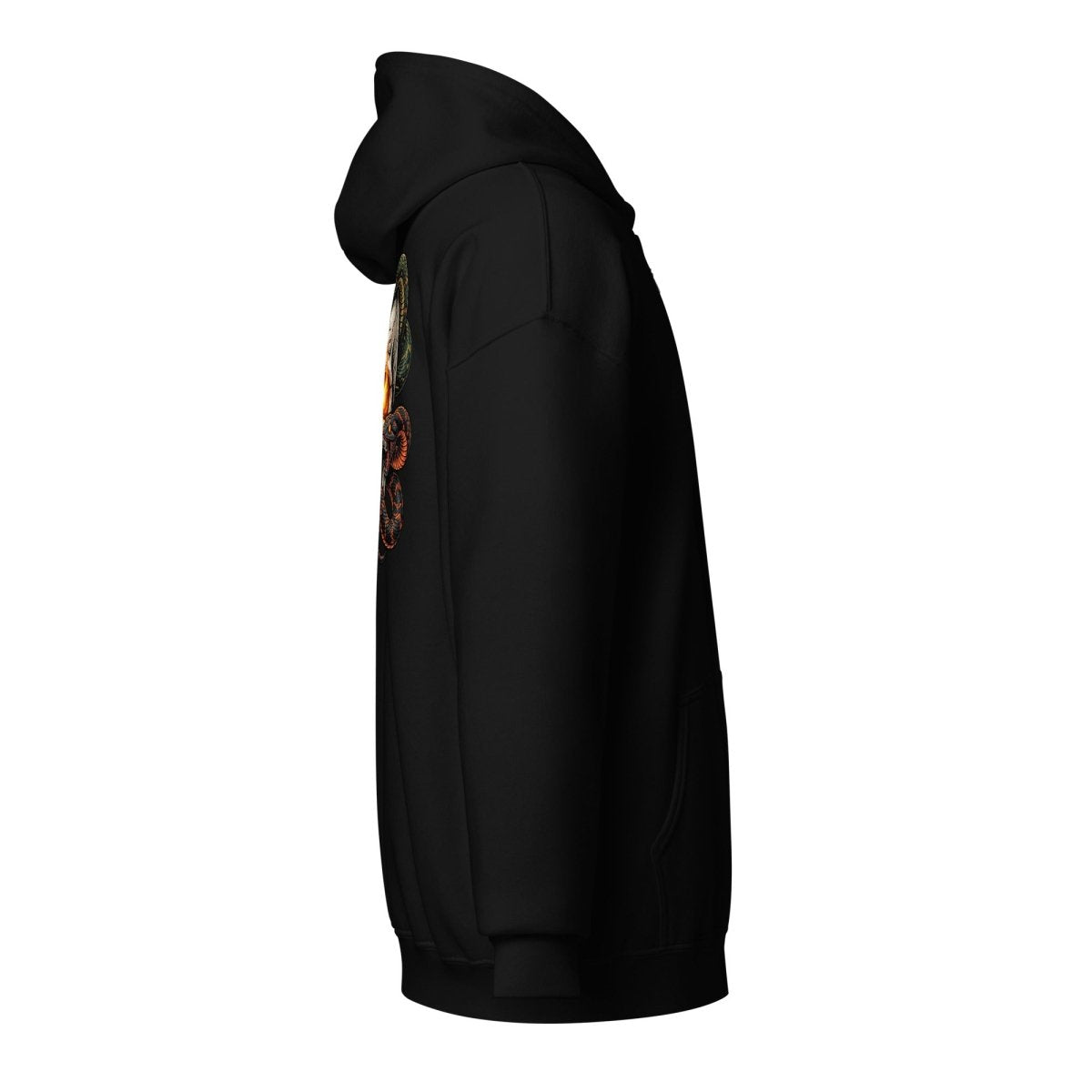 The Serpent Skull Zip Hoodie - Hoodie