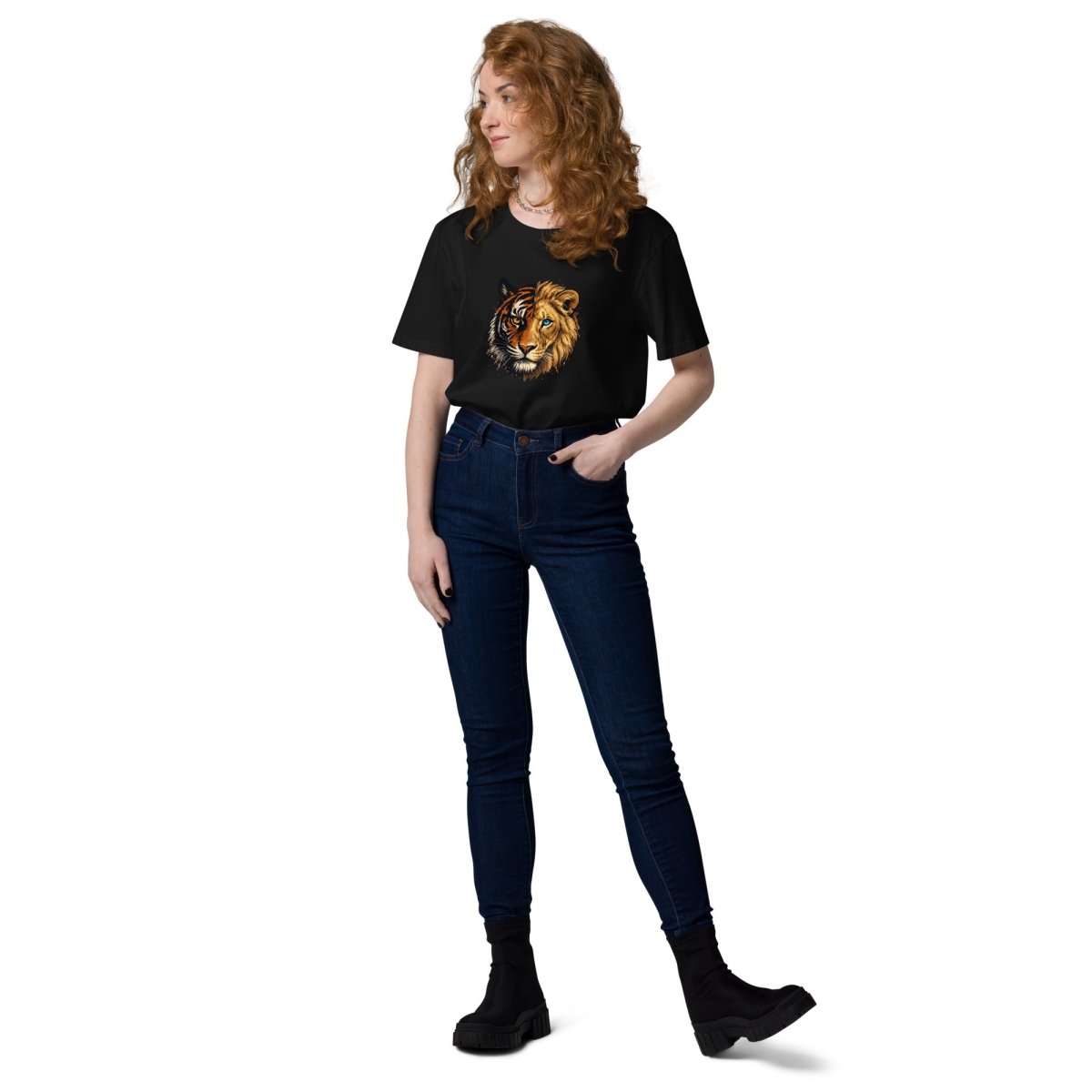 The Split Royals Tee — Half Tiger, Half Lion, All Power - T - SHIRT