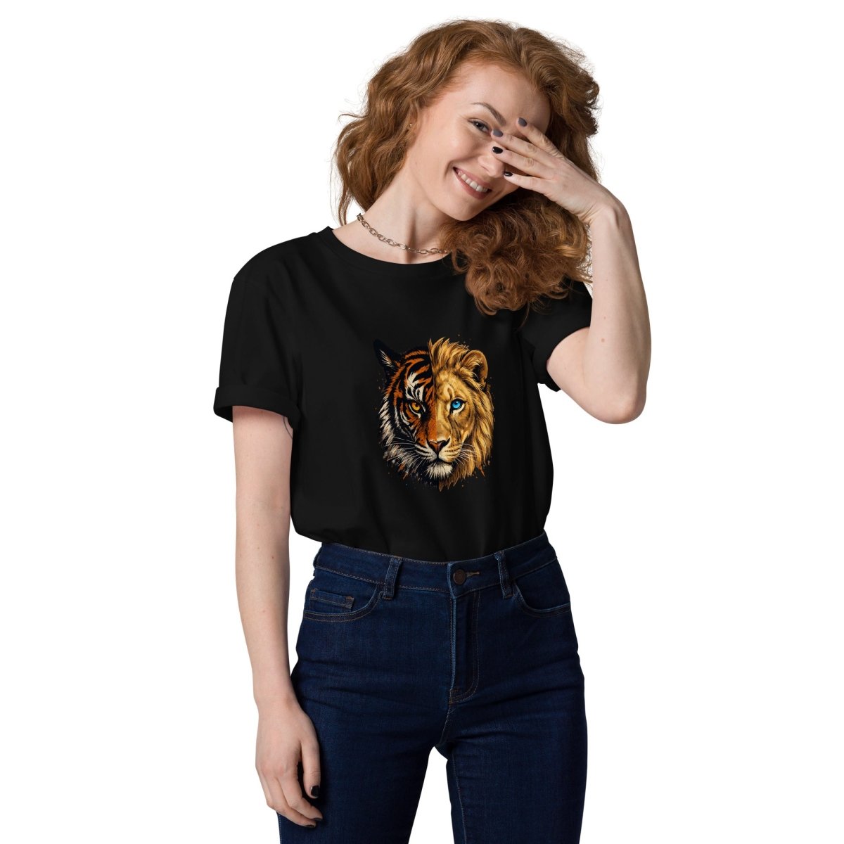 The Split Royals Tee — Half Tiger, Half Lion, All Power - T - SHIRT
