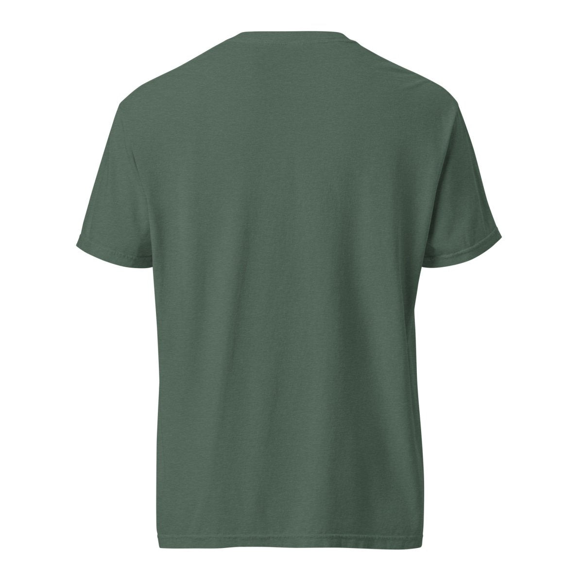 Twin Skulls Dragon Heavyweight T-Shirt - T-Shirt