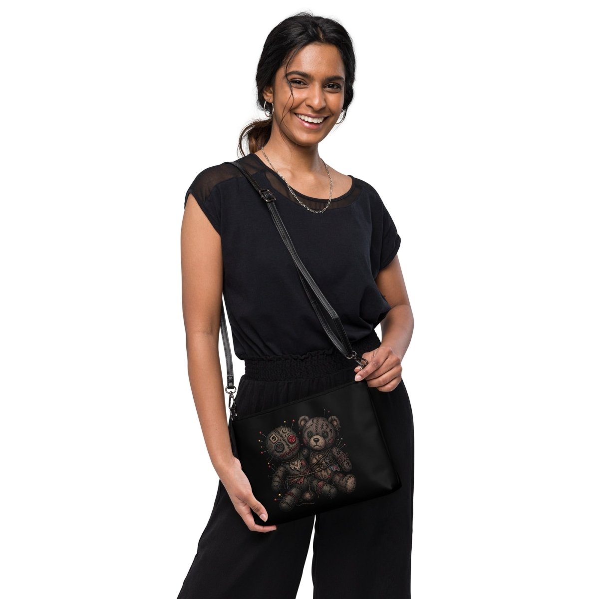 Voodoo Bears Gothic Crossbody Bag - Crossbody Bag