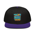 Where Words Fail Music Speaks Graffiti Snapback Cap - Hat