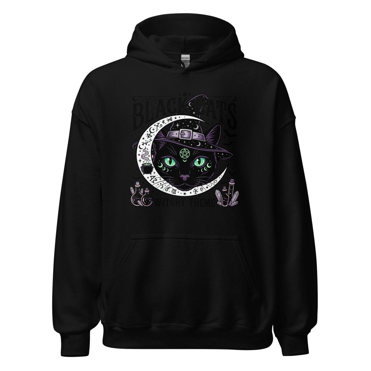 Witch Cat Hoodie - Hoodie