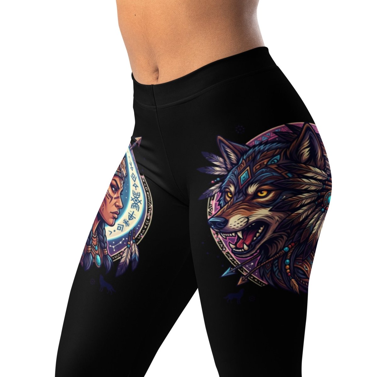 Wolf Spirit Leggings - Leggings