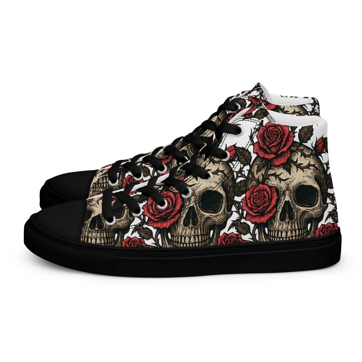 Women's High Top Canvas Shoes - SHOES