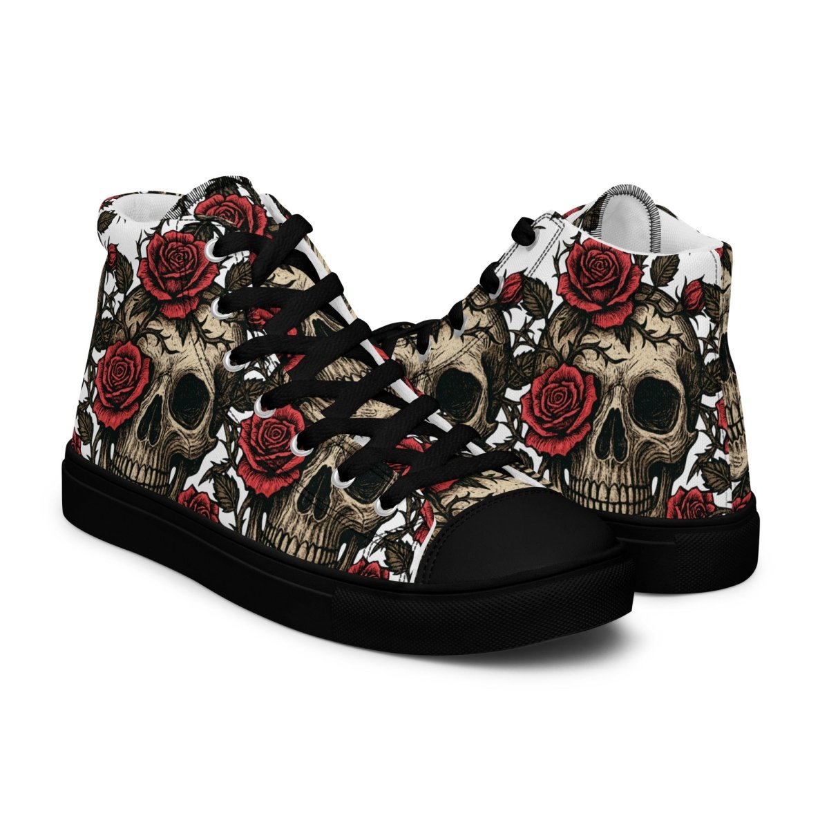 Women's High Top Canvas Shoes - SHOES