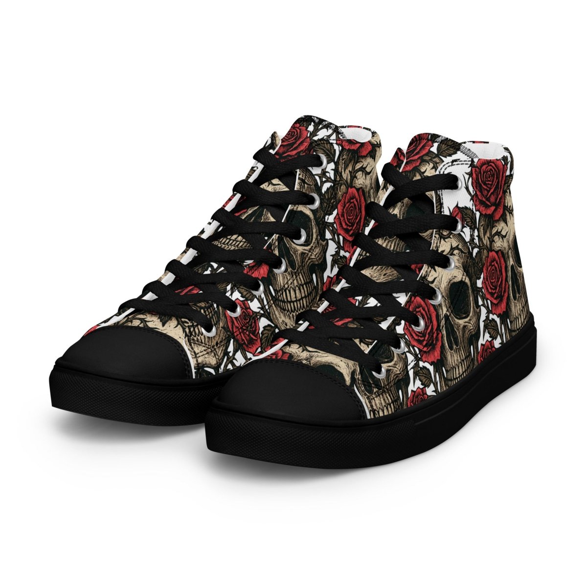 Women's High Top Canvas Shoes - SHOES