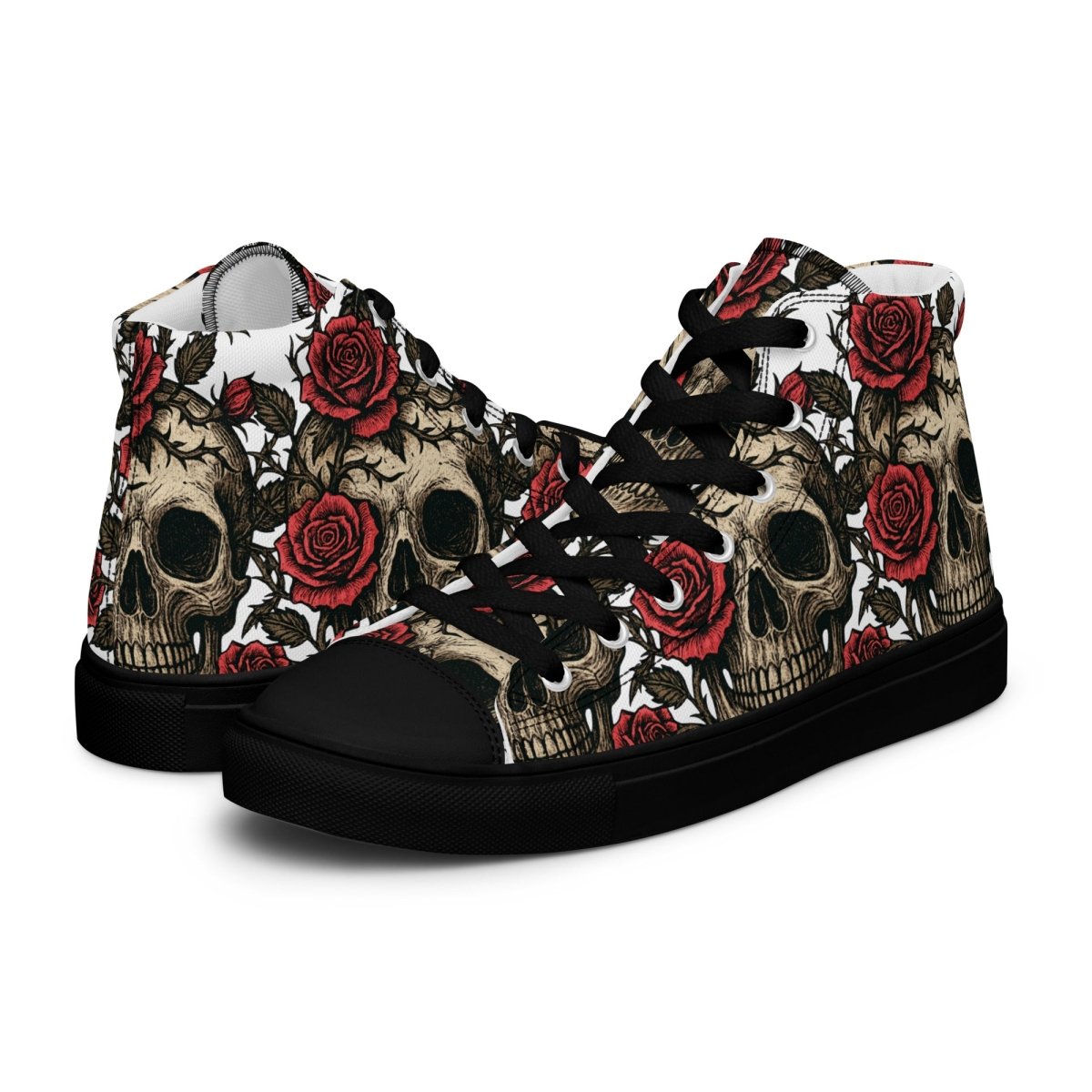 Women's High Top Canvas Shoes - SHOES