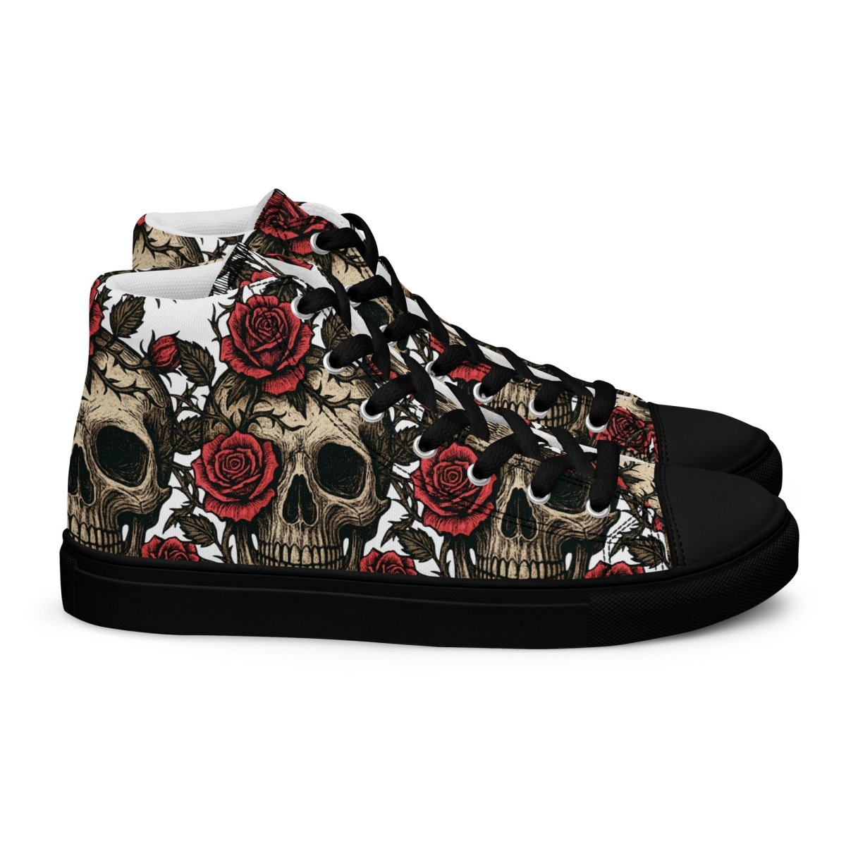 Women's High Top Canvas Shoes - SHOES