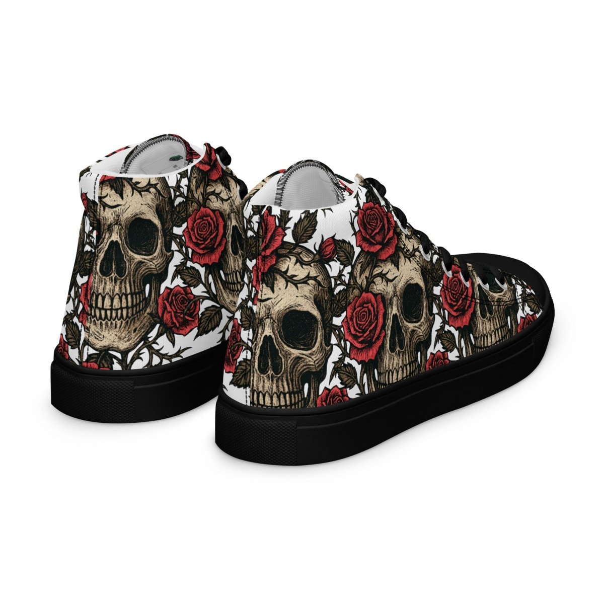 Women's High Top Canvas Shoes - SHOES