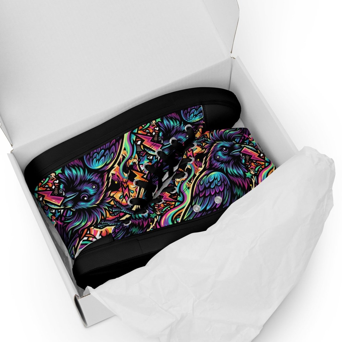 Women's High Top Canvas Sneakers – Bold, Breathable & Street - Ready - SHOES