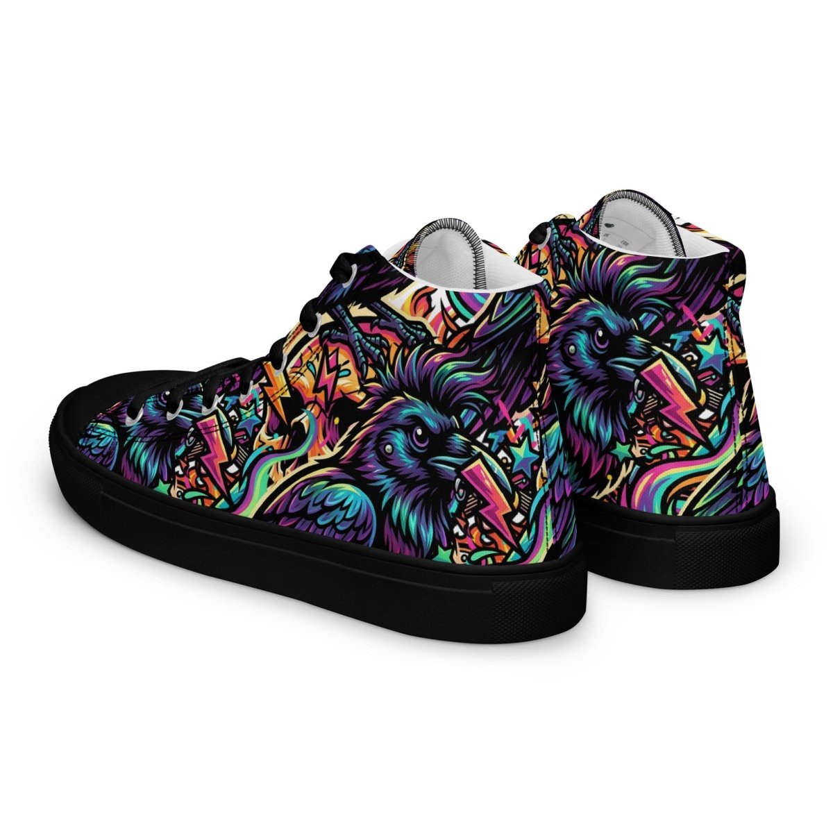 Women's High Top Canvas Sneakers – Bold, Breathable & Street - Ready - SHOES