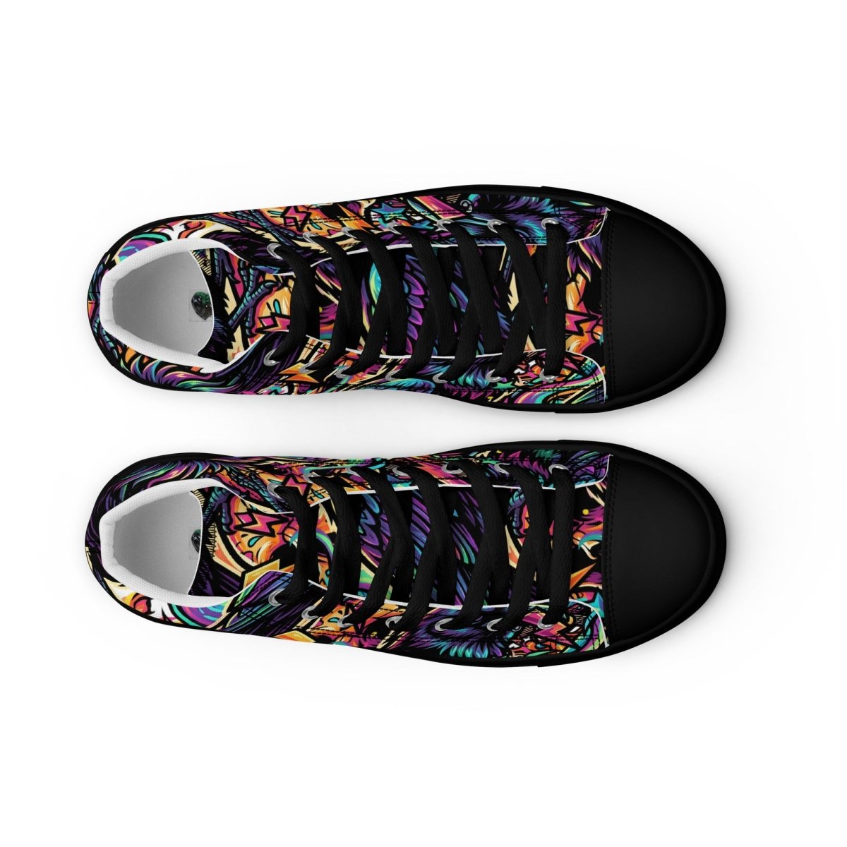Women's High Top Canvas Sneakers – Bold, Breathable & Street - Ready - SHOES