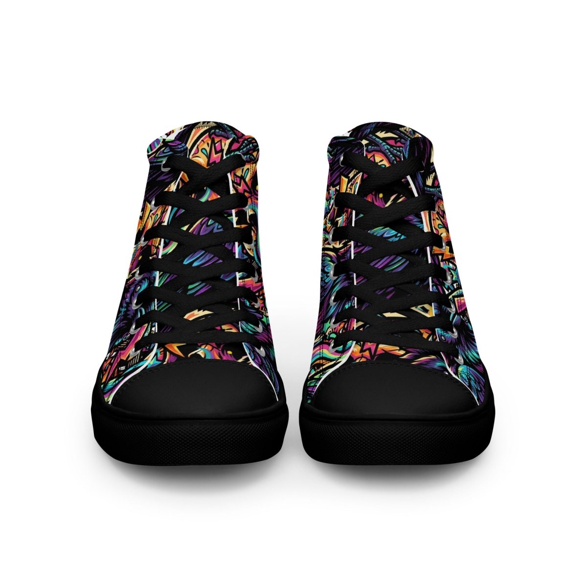 Women's High Top Canvas Sneakers – Bold, Breathable & Street - Ready - SHOES