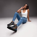 Women's High Top Canvas Sneakers – Bold, Breathable & Street - Ready - SHOES
