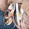 Women’s lace-up canvas shoes - SHOES