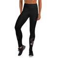 Women's Yoga Leggings – Dark Bloom - Leggings